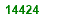 FOURTEEN THOUSAND FOUR HUNDRED  AND TWENTY FOUR